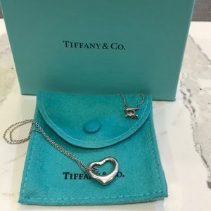 100% authentic Tiffany Heart Pendant